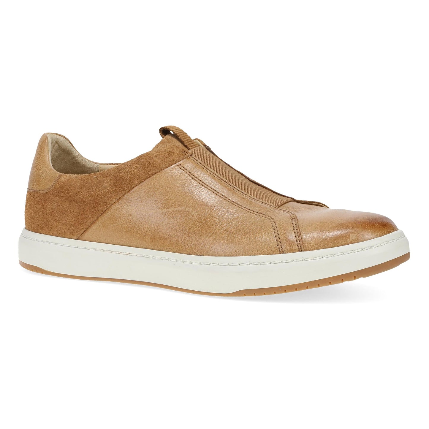 Tan Milled Burnished Sneaker,36