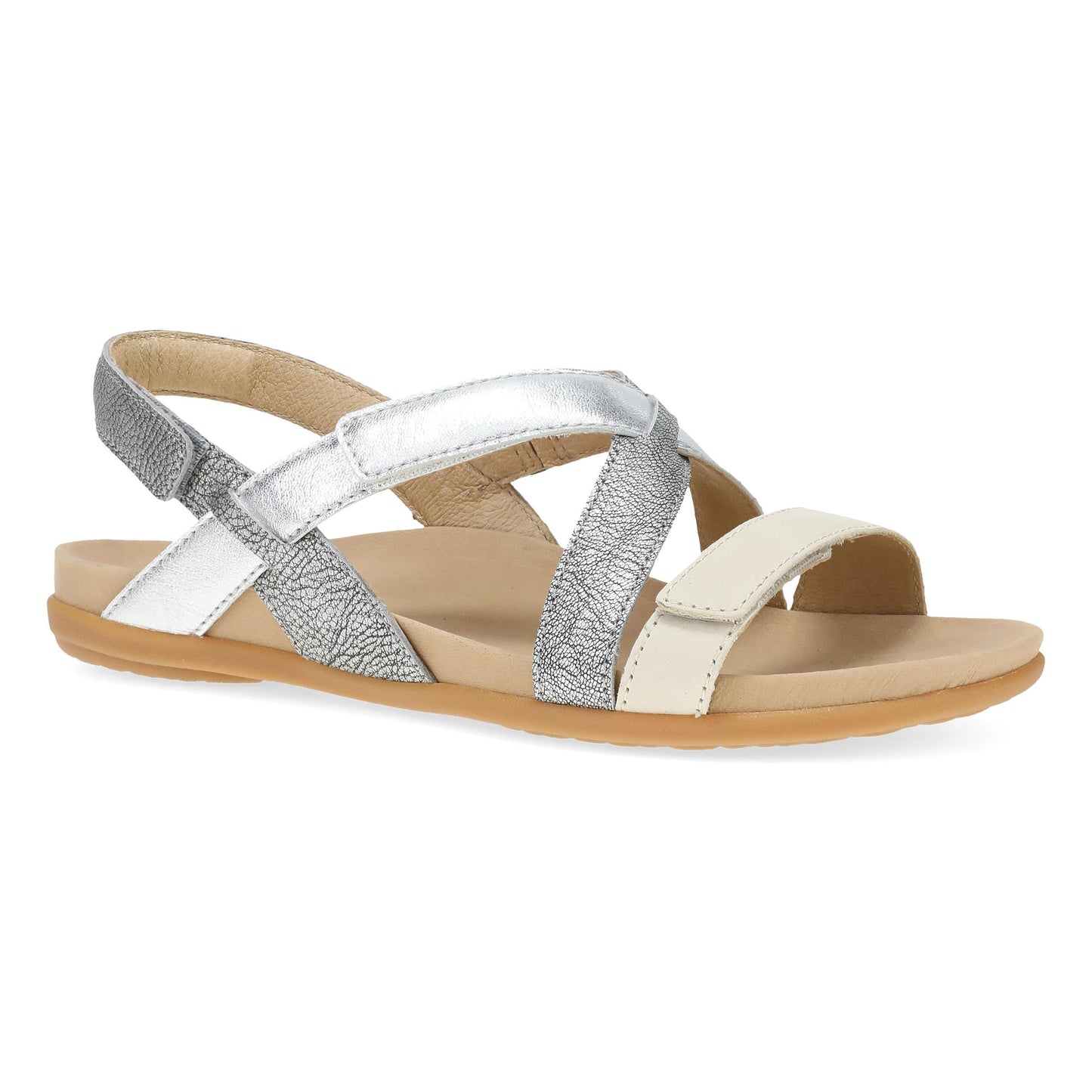 Silver Multi Sandal,36