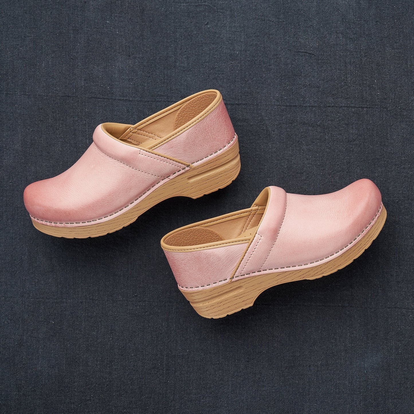 Dansko Professional Pink Milled Burnished