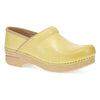 Lemonade Leather Clog