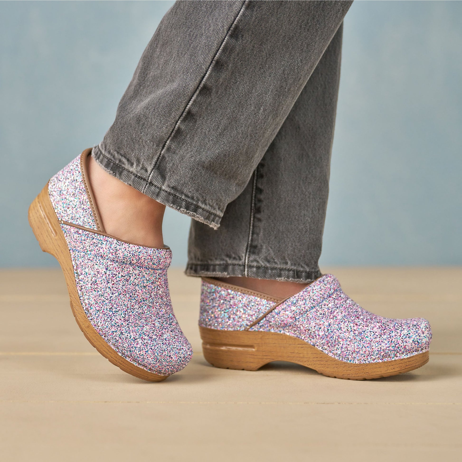 Dansko Professional Day Glow Glitter