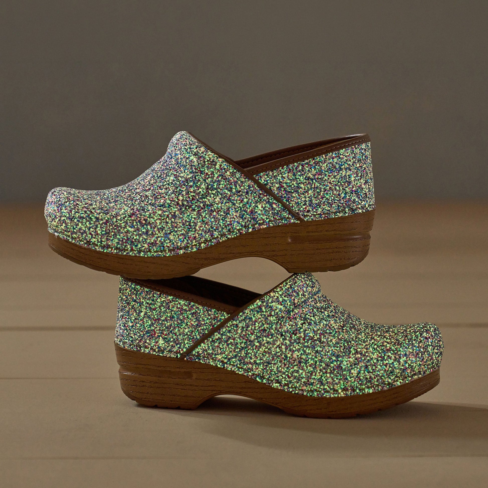 Dansko Professional Day Glow Glitter