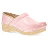 Pink Milled Burnished Clog