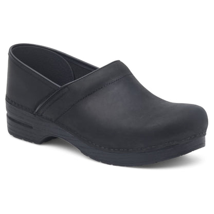 Black Oiled Clog,35