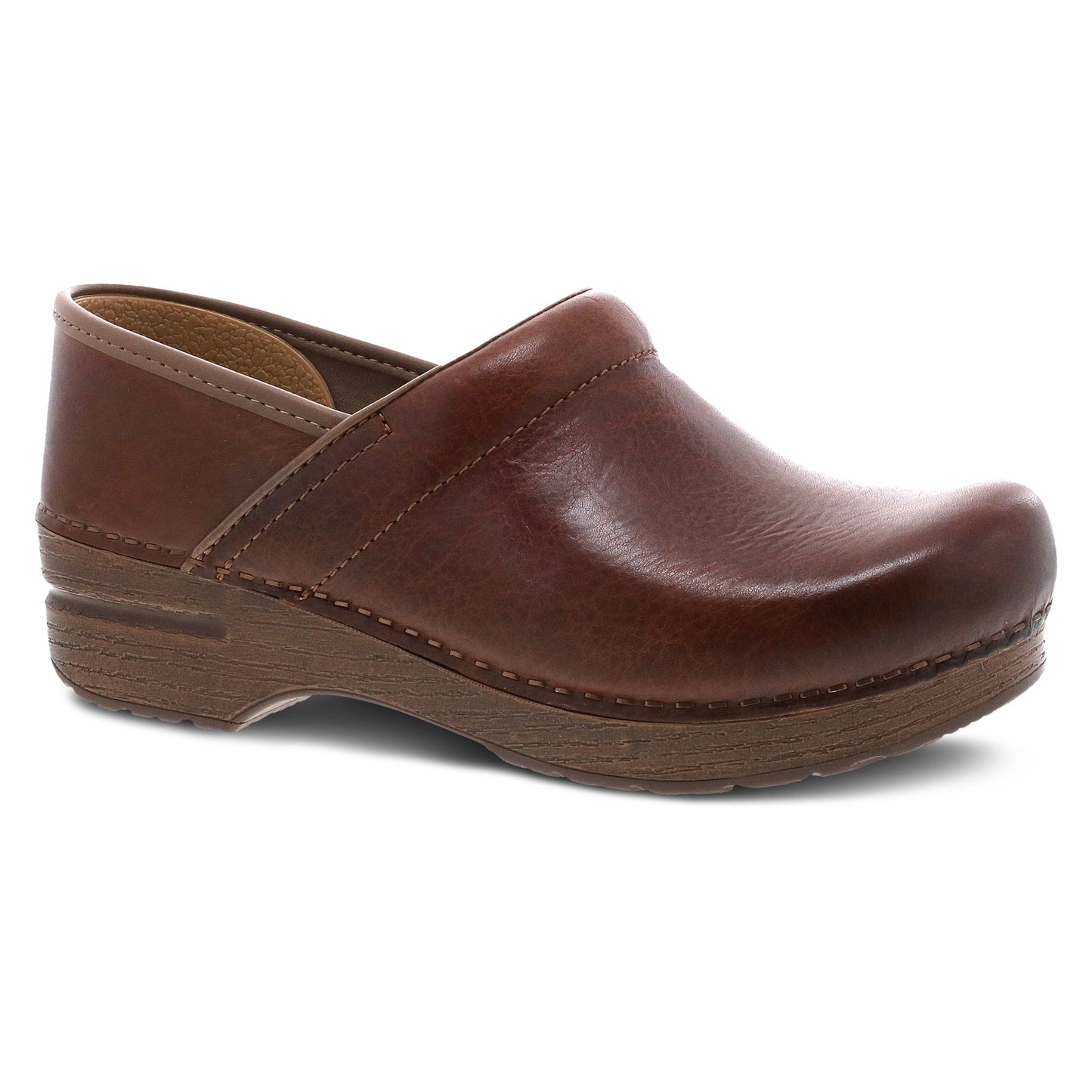 Saddle Full Grain Clog,35
