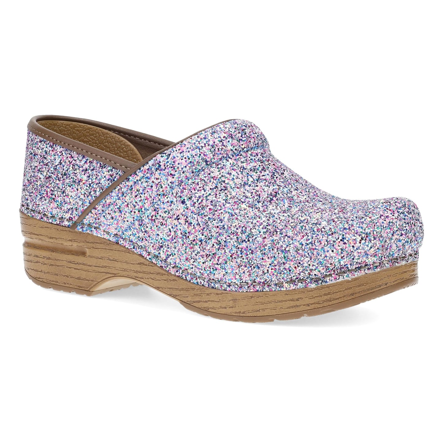 Day Glow Glitter Clog,35