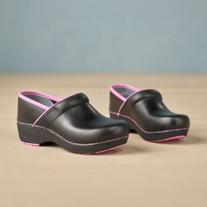 Dansko XP 2.0 Black/Pink Leather