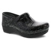 Rainbow Flecks Patent Clog