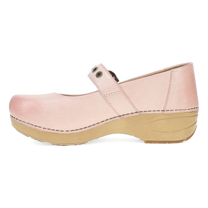 Dansko XP 2.0 Mary Jane Clog Pink Leather