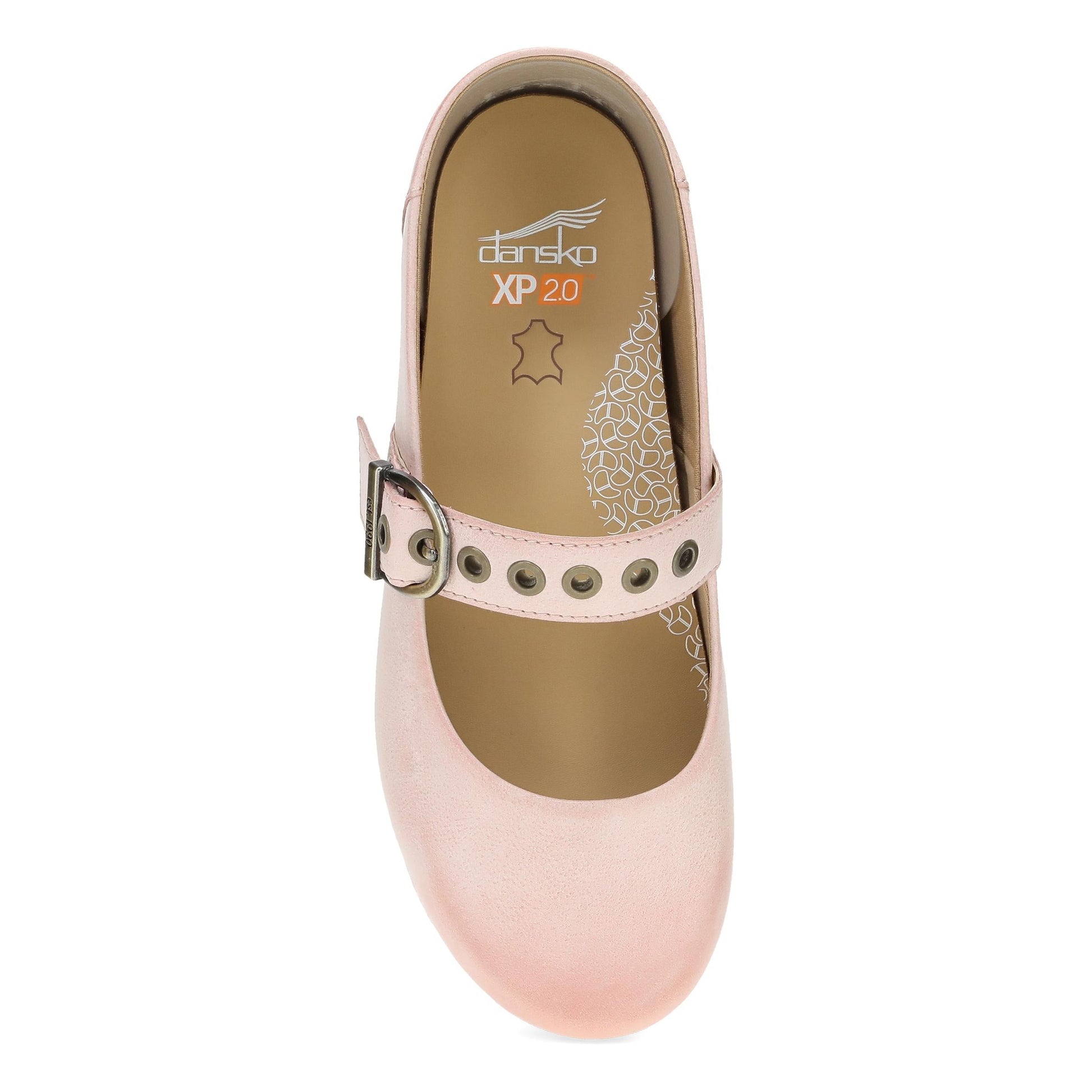 Dansko XP 2.0 Mary Jane Clog Pink Leather