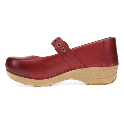 Dansko XP 2.0 Mary Jane Red Leather