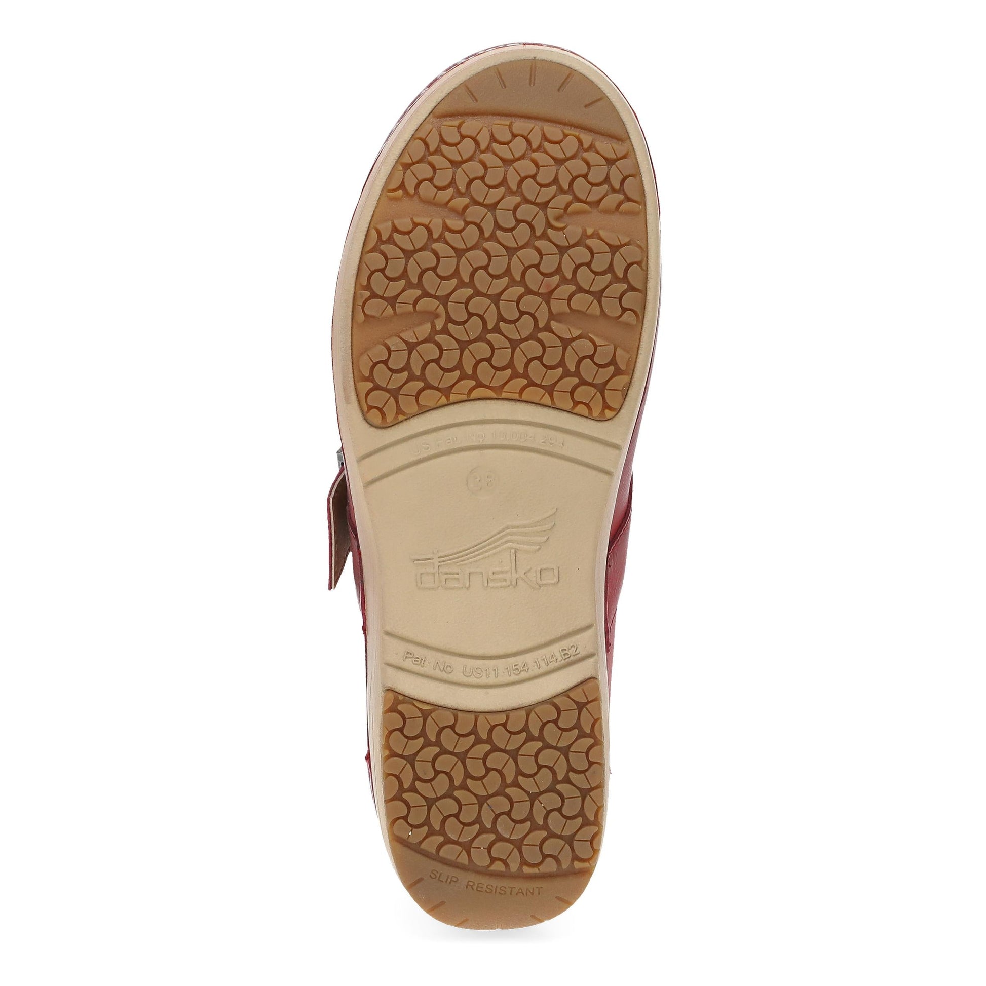 Dansko XP 2.0 Mary Jane Red Leather