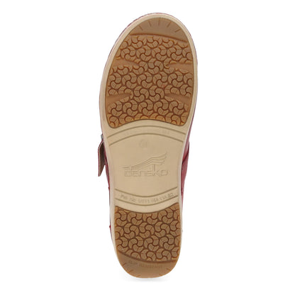 Dansko XP 2.0 Mary Jane Red Leather