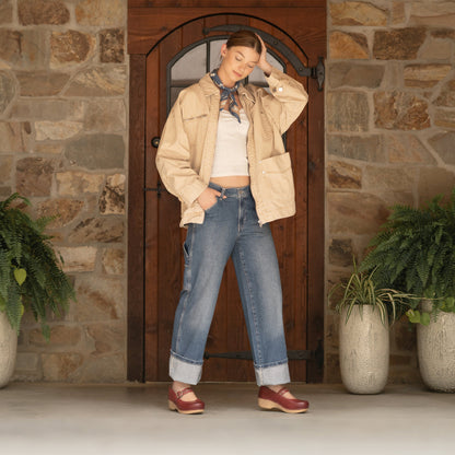 Dansko Wide XP 2.0 Mary Jane Clog Red