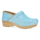 Ice Blue Glitter Clog