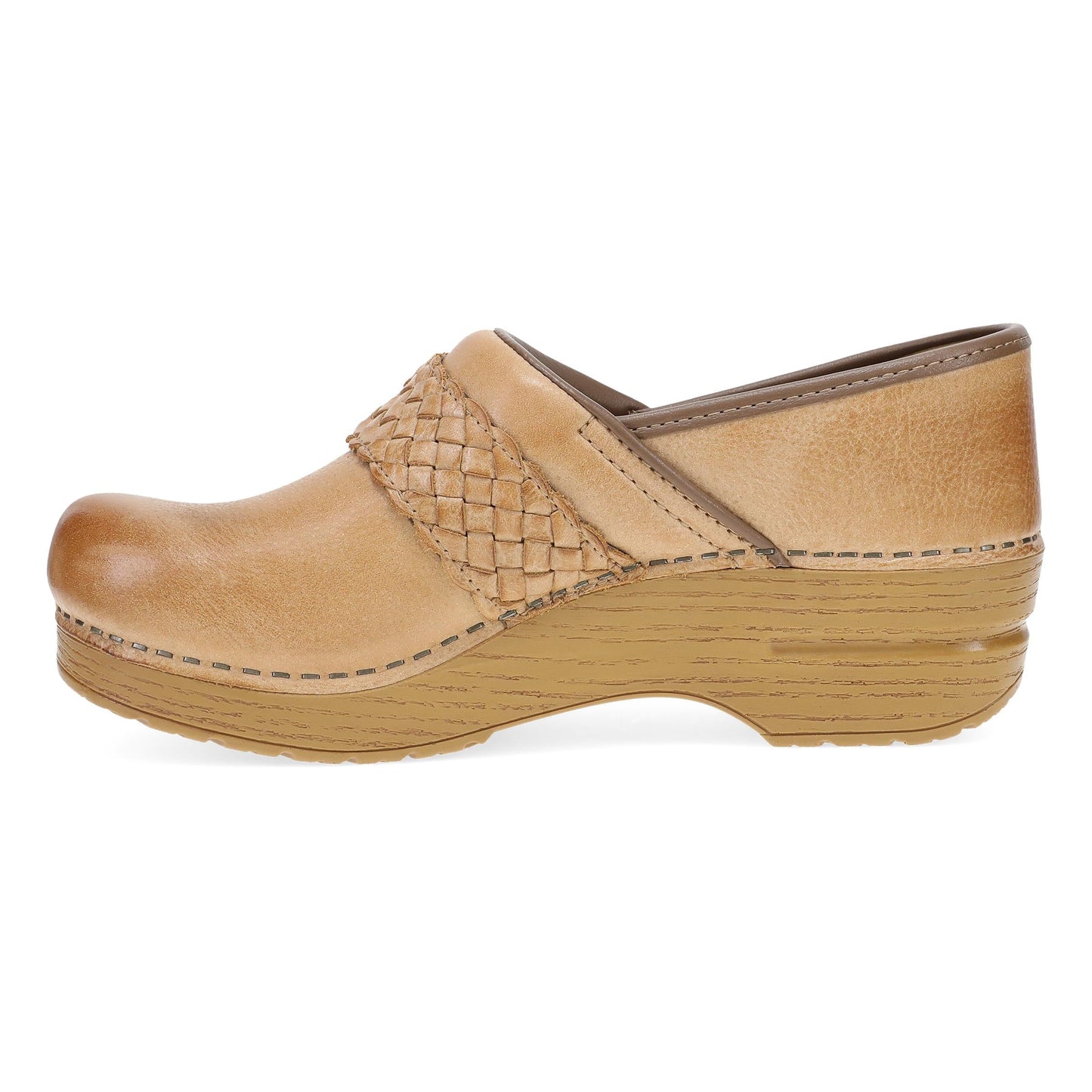 Dansko Pro Braided Honey Leather