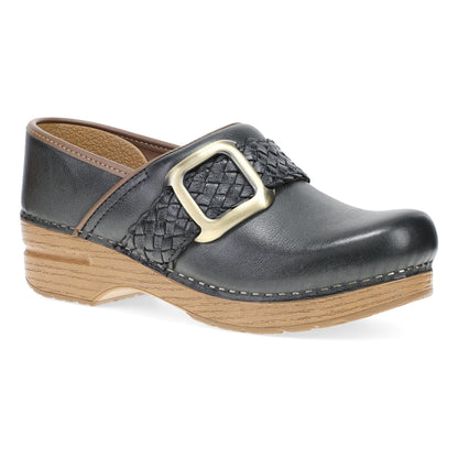 Dansko Pro Braided Black Leather