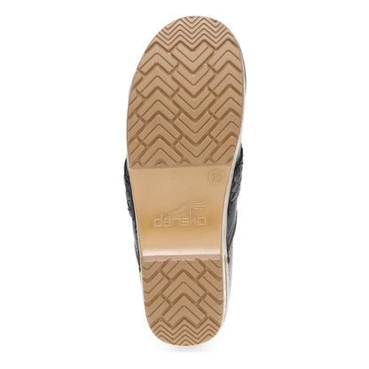 Dansko Pro Braided Black Leather