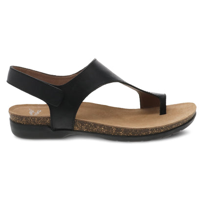 Dansko Reece Black Waxy Burnished
