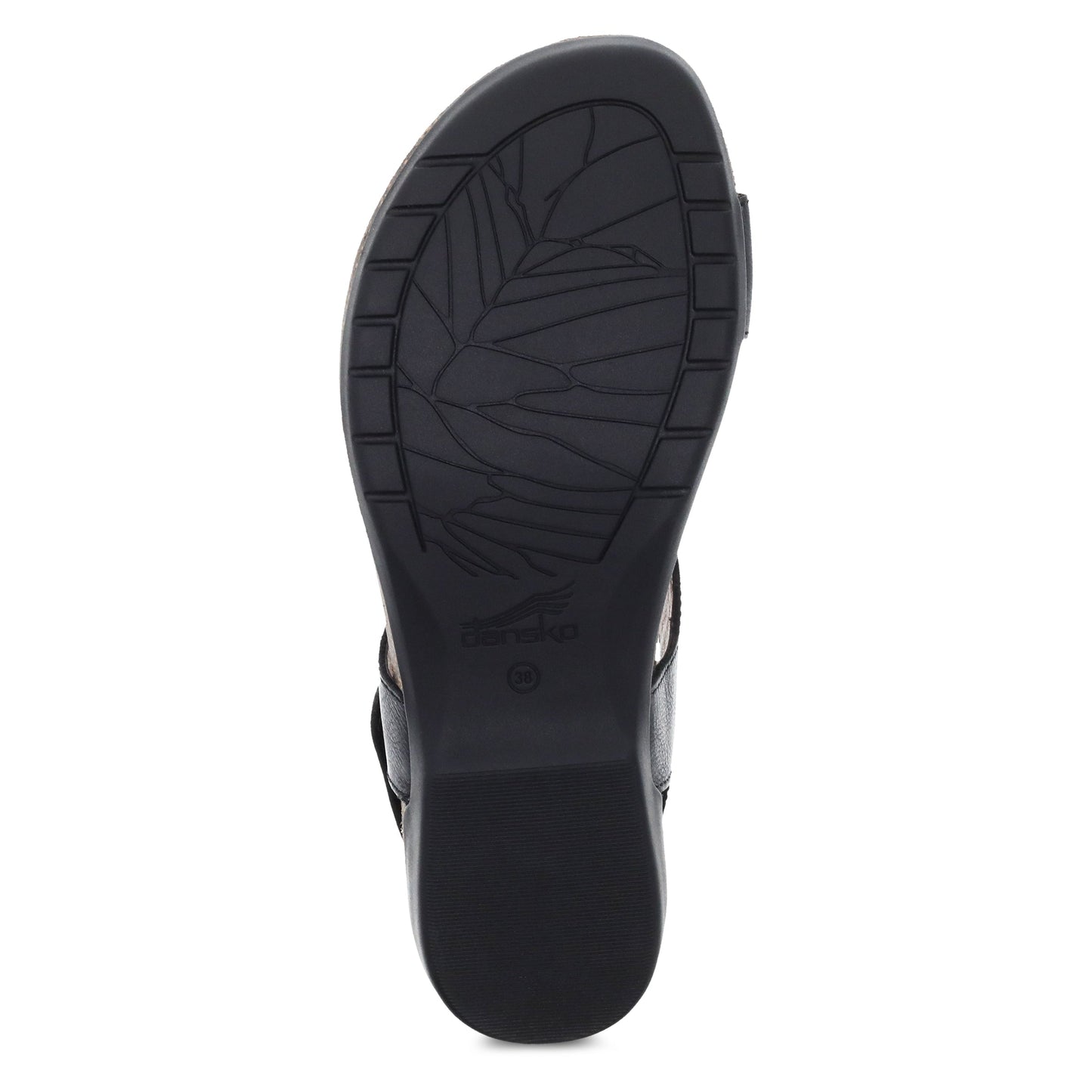 Dansko Reece Black Waxy Burnished