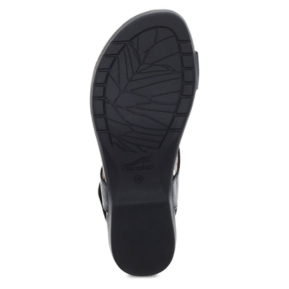 Dansko Reece Black Waxy Burnished