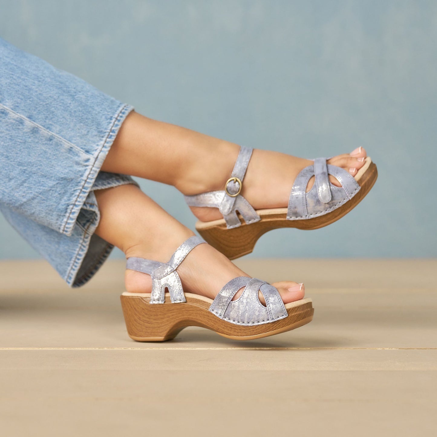 Dansko Season Distressed Denim