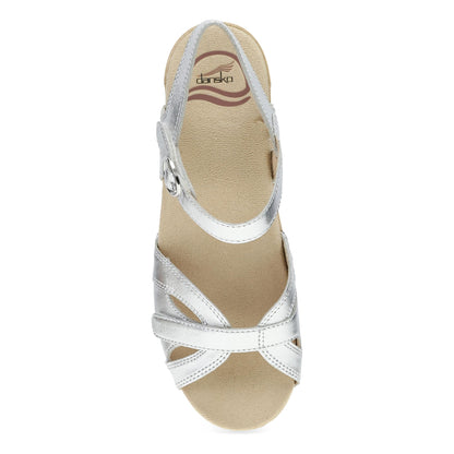 Dansko Season Silver Metallic