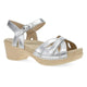 Silver Metallic Sandal