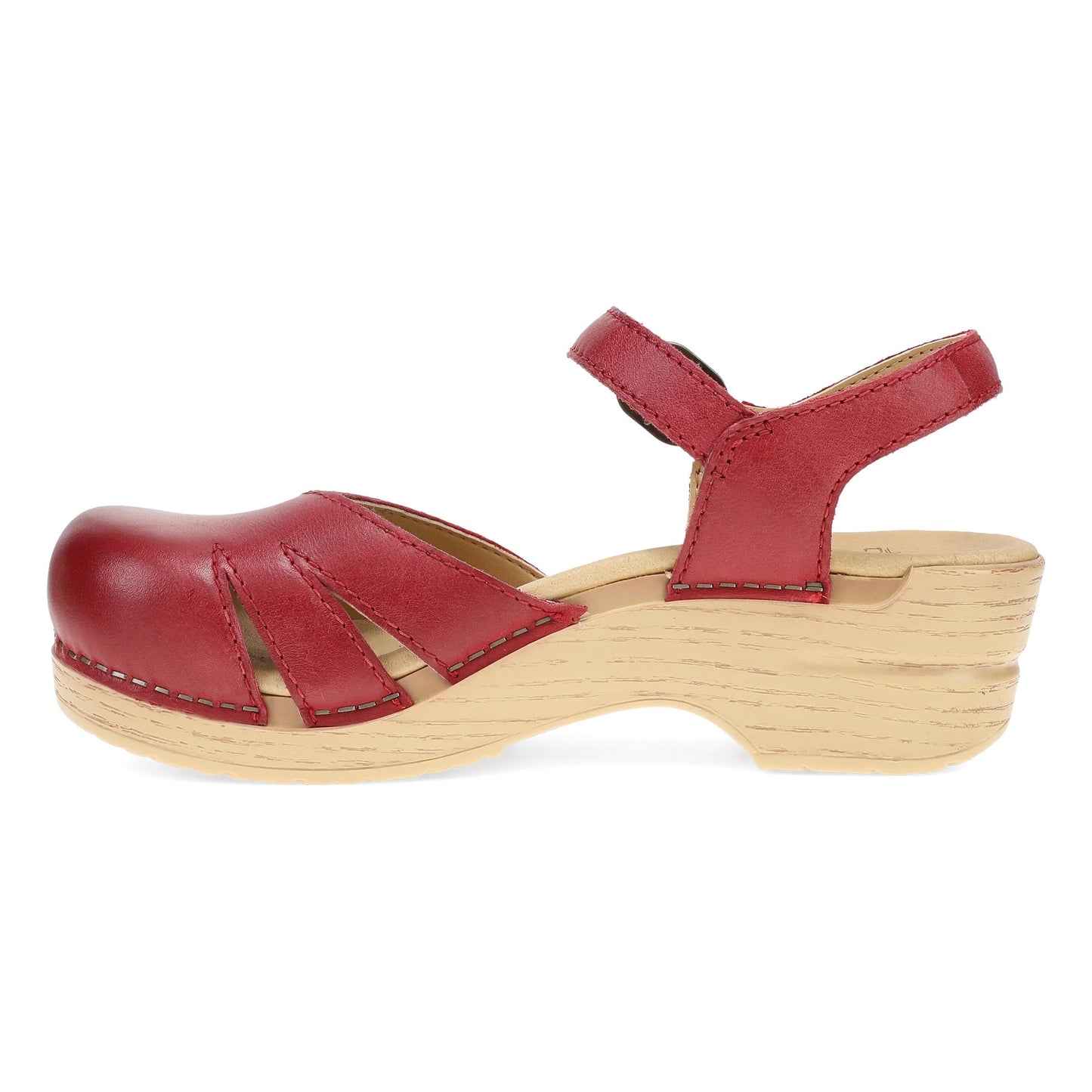 Dansko Margreta Red Burnished Nubuck