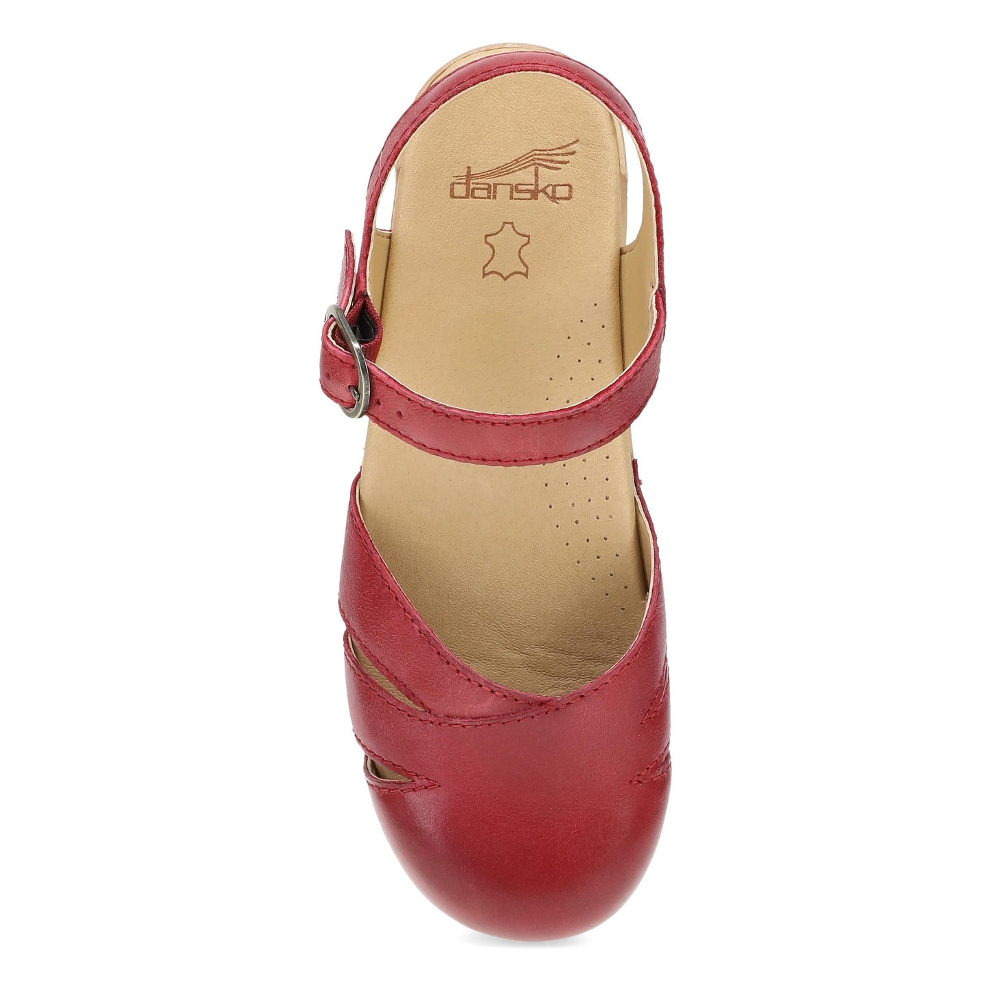 Dansko Margreta Red Burnished Nubuck