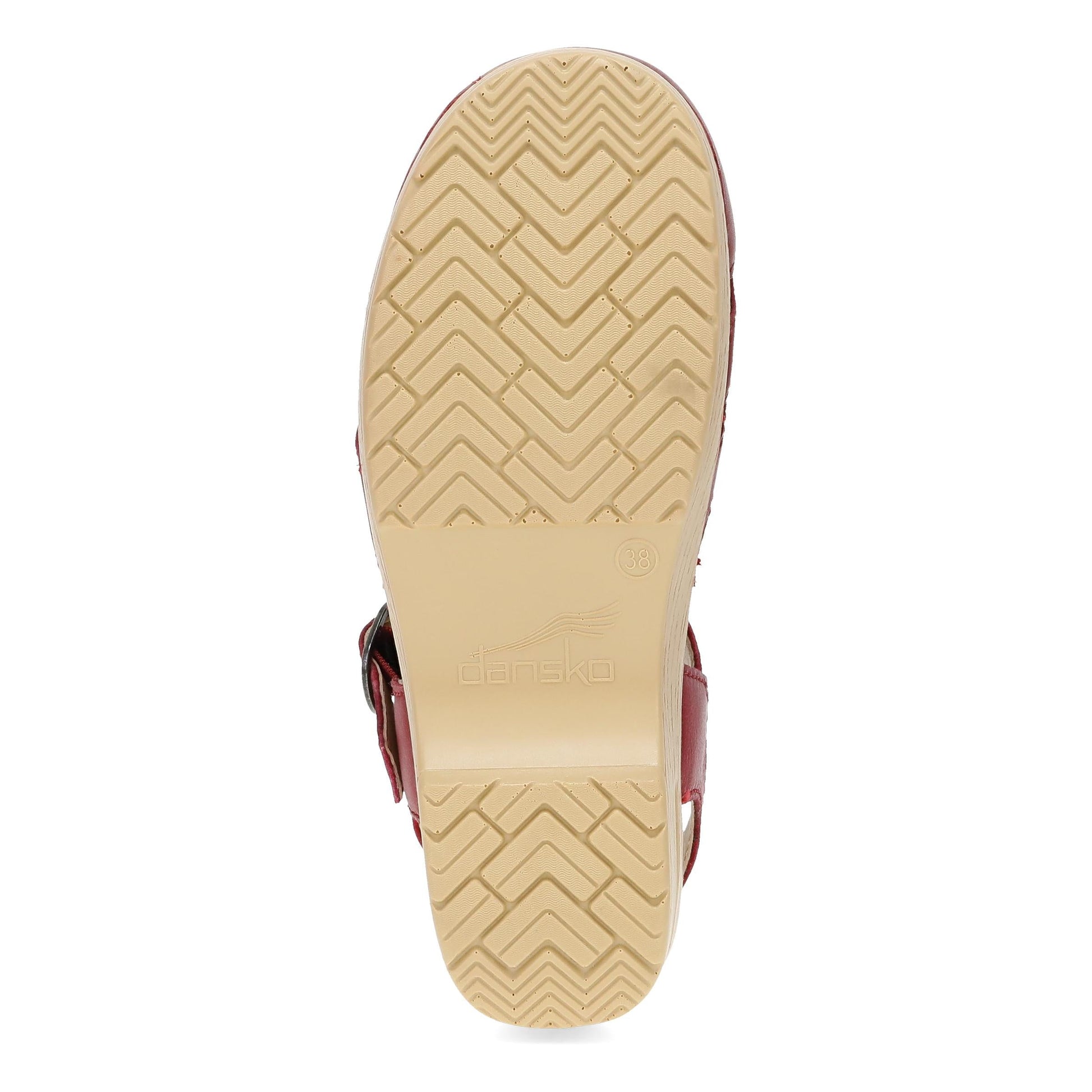 Dansko Margreta Red Burnished Nubuck