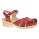 Red Burnished Nubuck Mary Jane