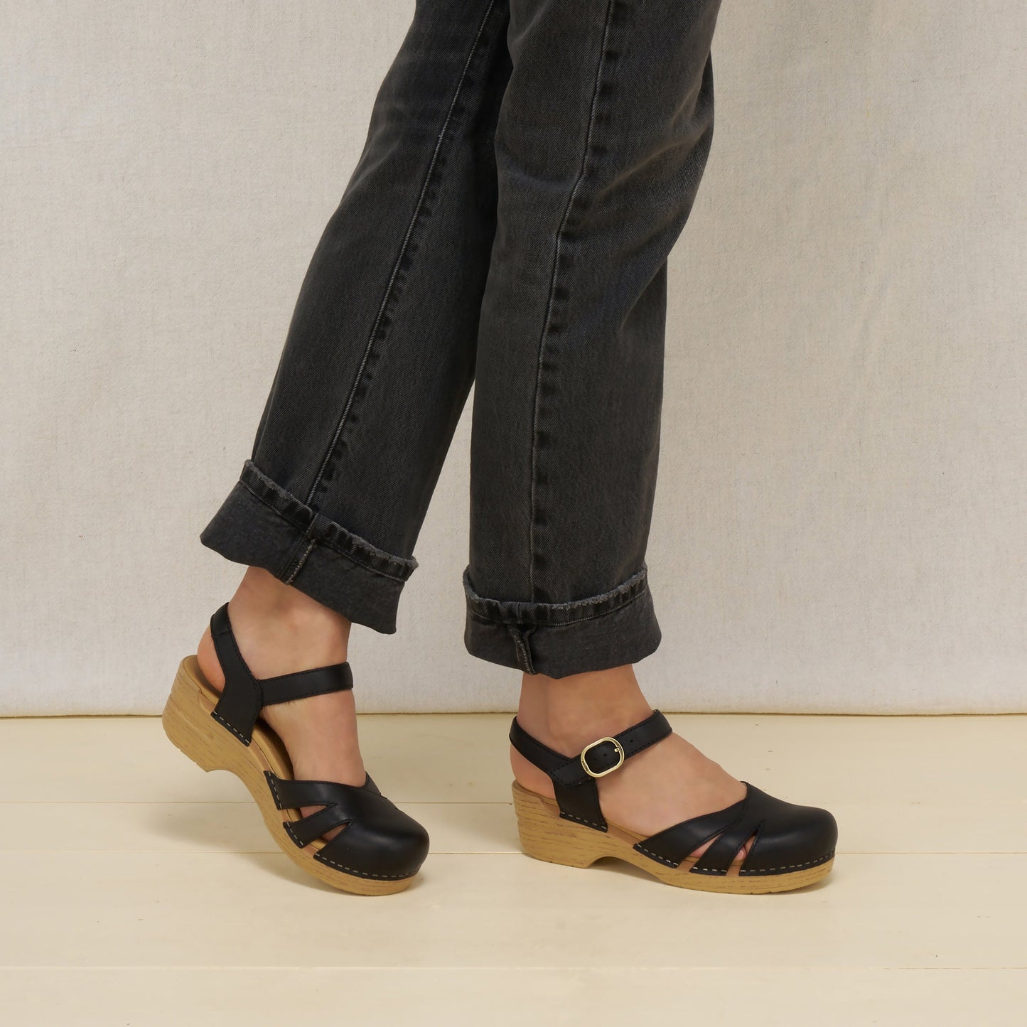 Dansko Margreta Black Leather