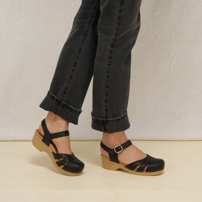 Dansko Margreta Black Leather