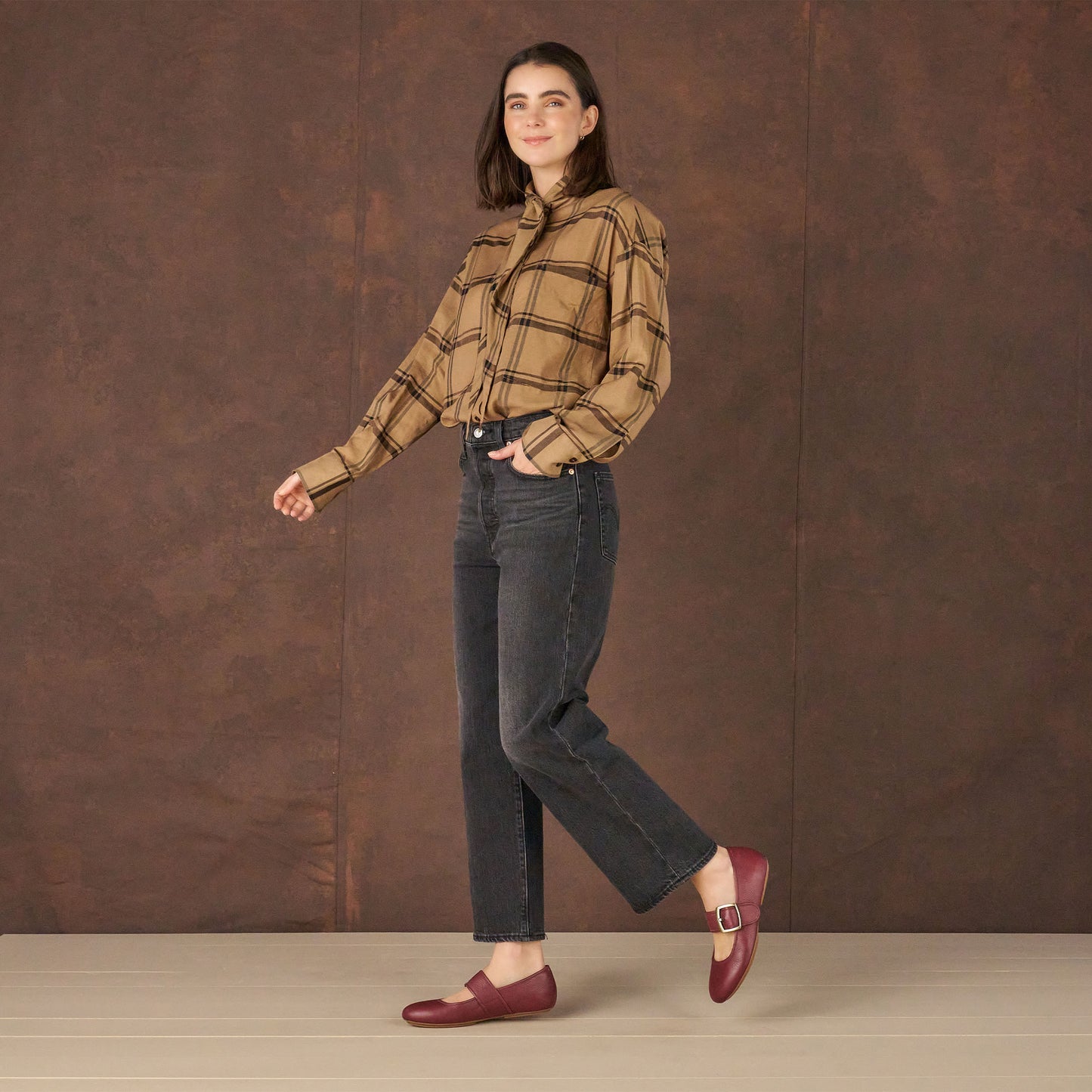Dansko Matilda Sangria Leather