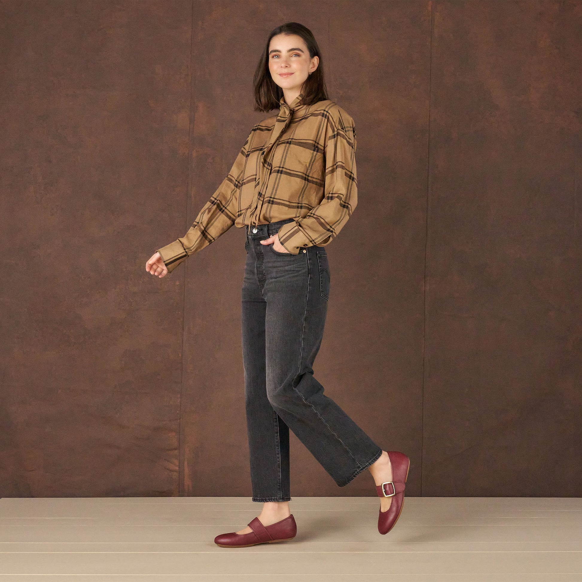 Dansko Matilda Sangria Leather