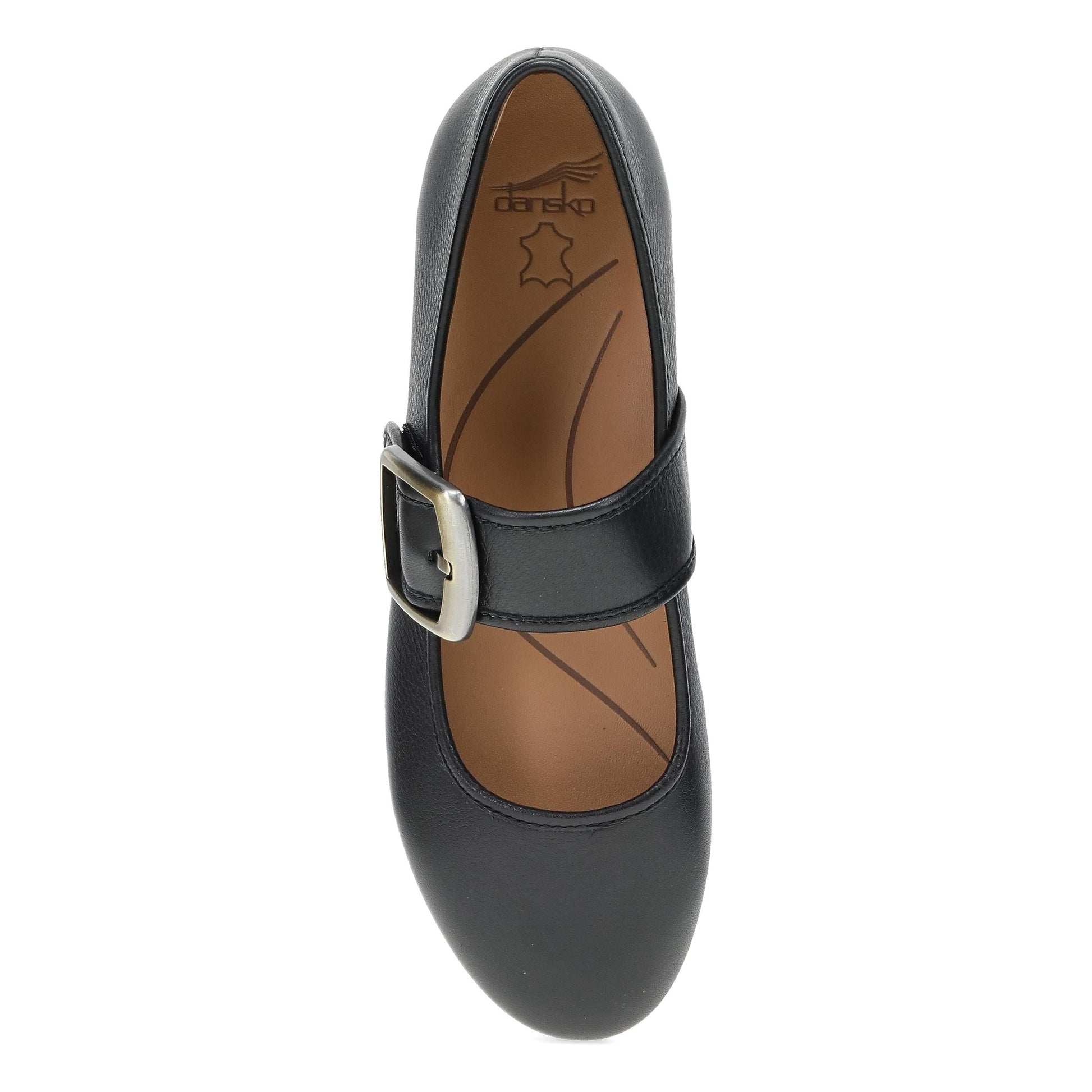 Dansko Matilda Black Leather