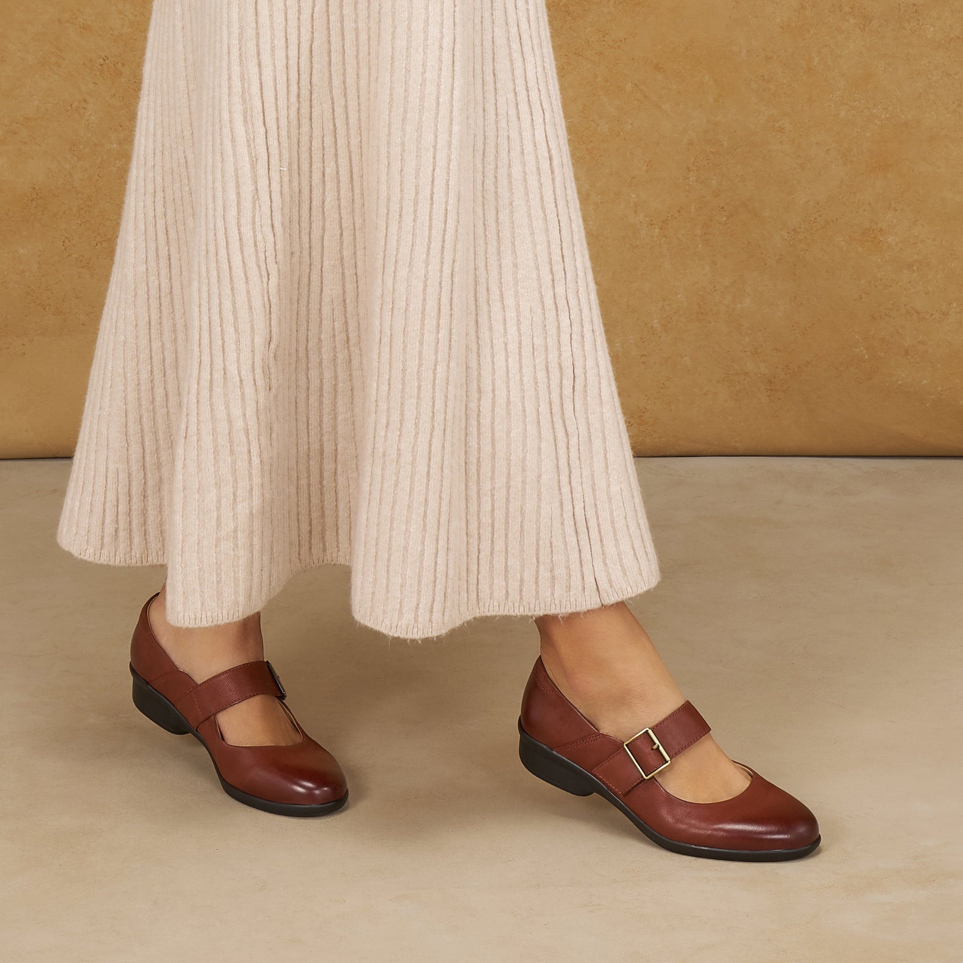 Dansko Collette Russet Burnished Nubuck