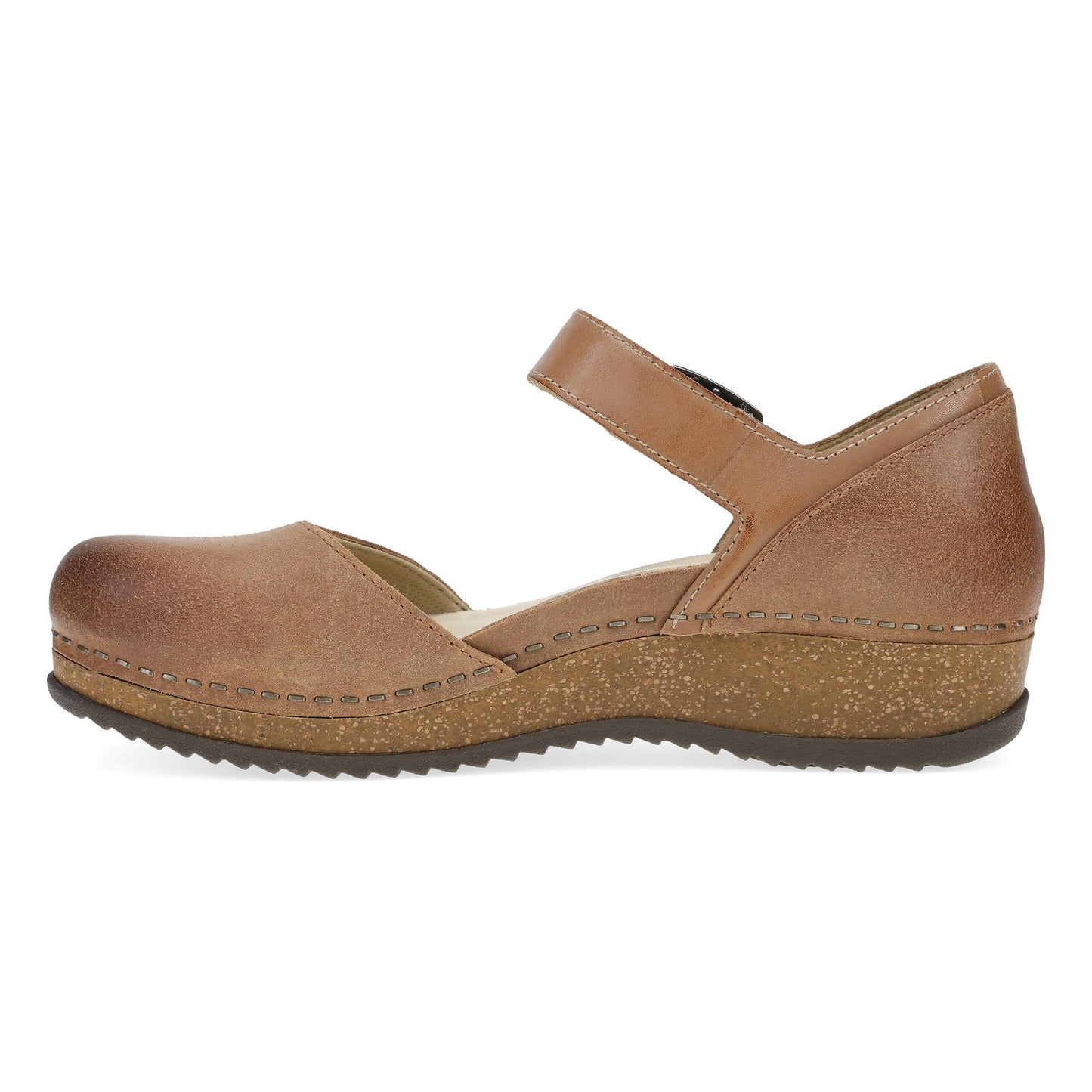 Dansko Mae Tan Burnished Suede