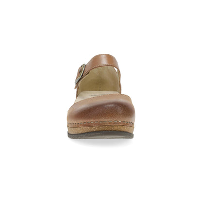 Dansko Mae Tan Burnished Suede