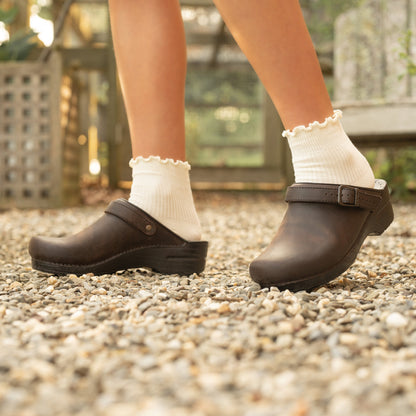 Dansko Ingrid Antique Brown/Black