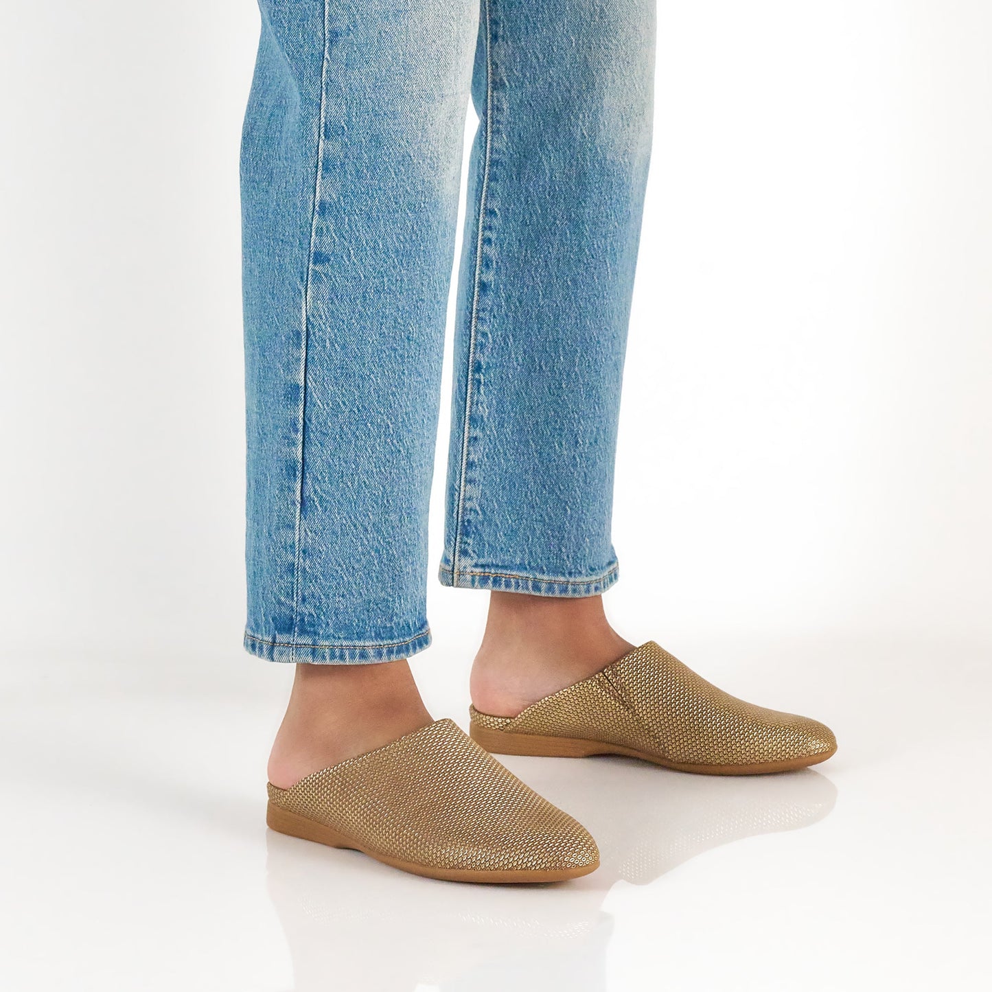 Dansko Lysa Mink/Gold Leather