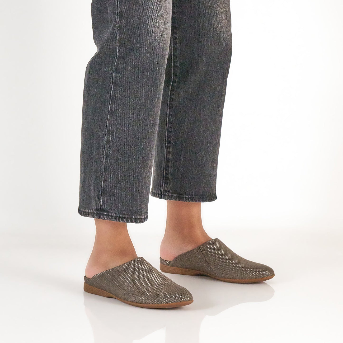 Dansko Lysa Grey/Pewter Leather