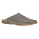 Grey/Pewter Leather Mule