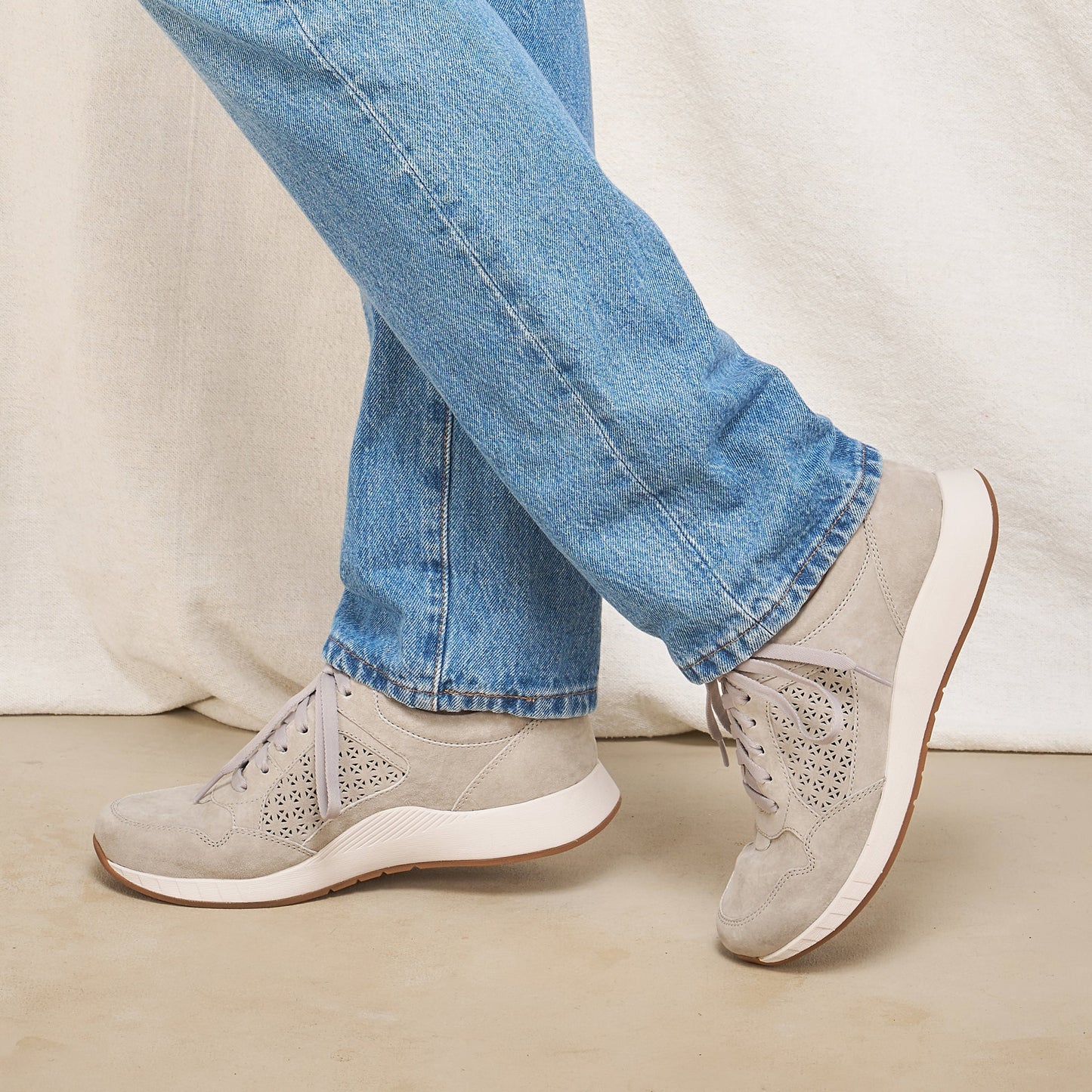 Dansko Catie Grey Suede