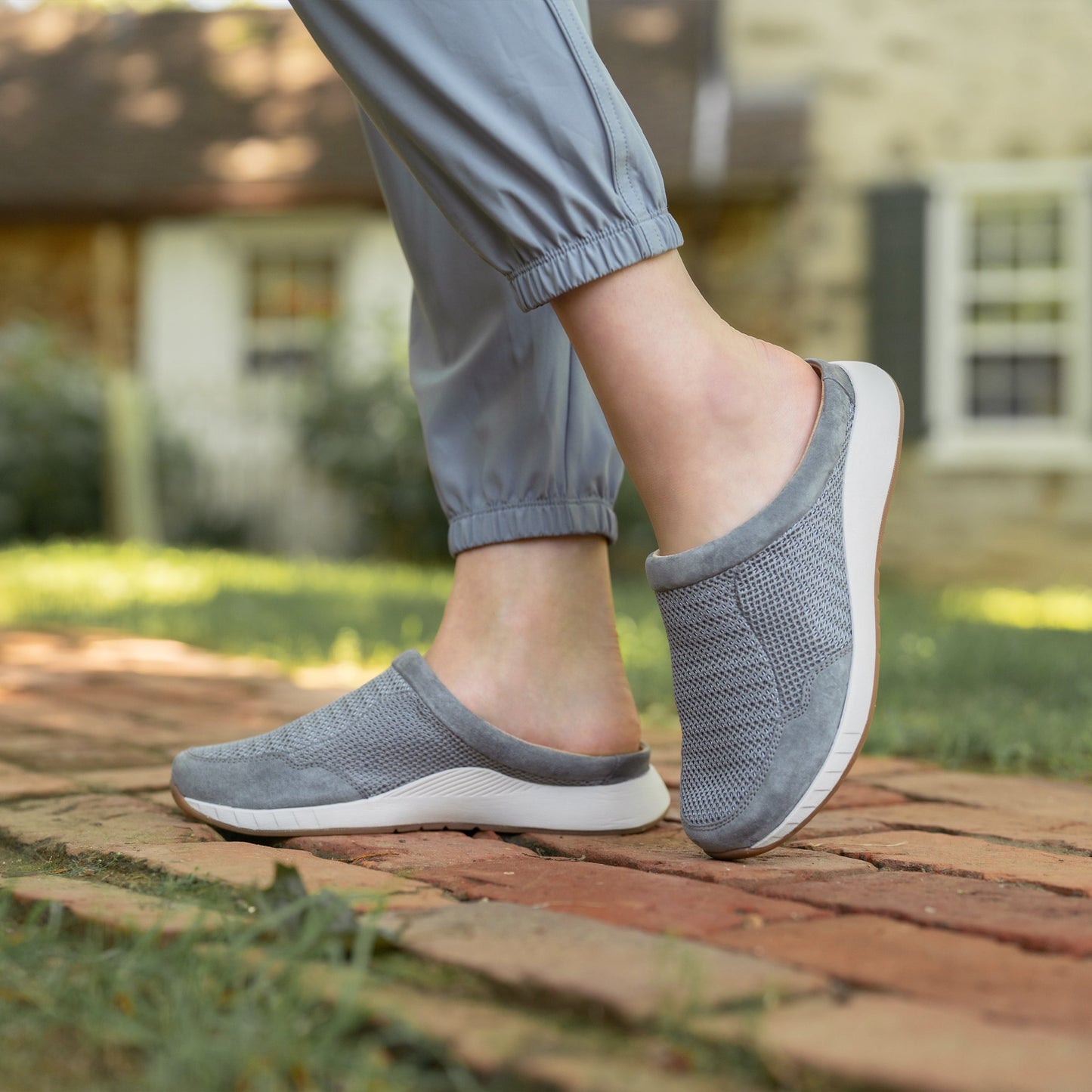 Dansko Claudia Grey Mesh