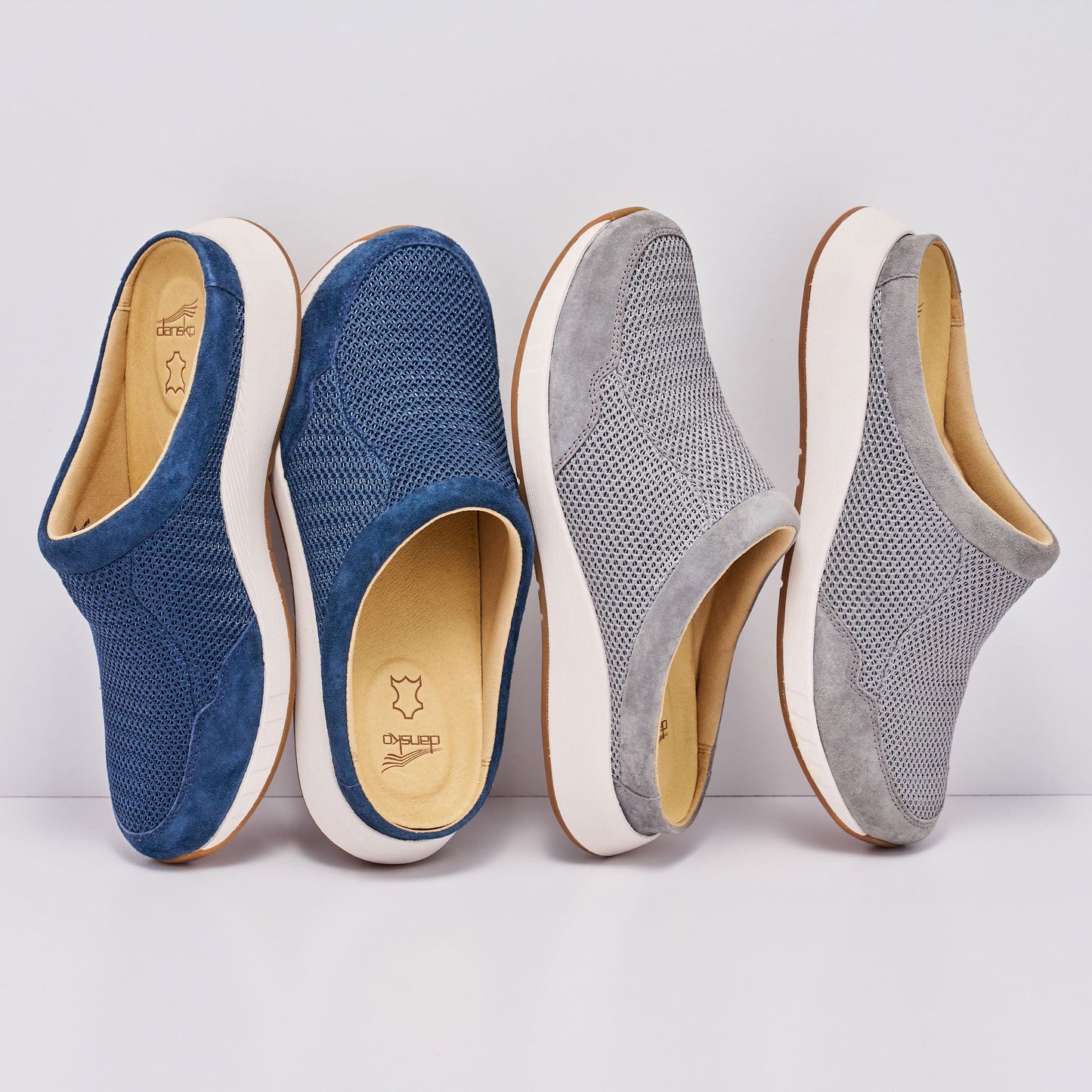 Dansko Claudia Grey Mesh