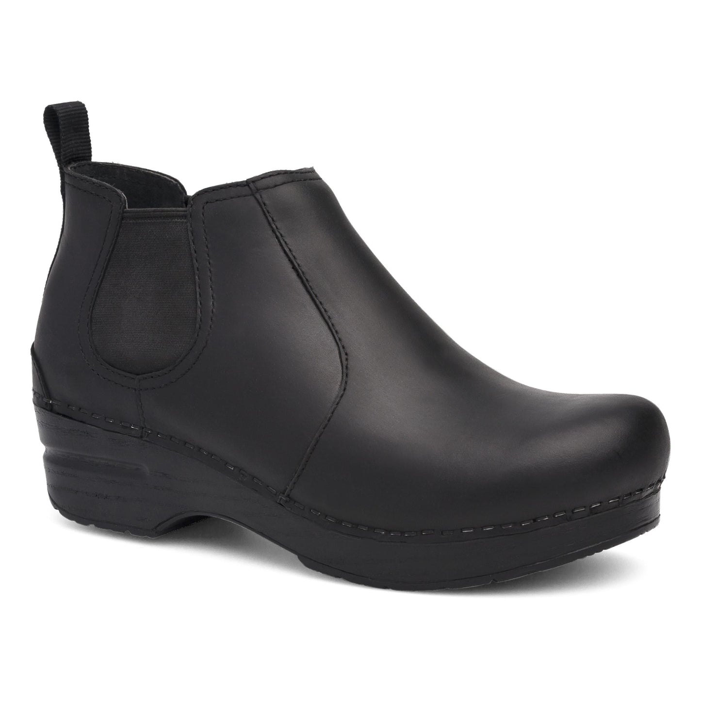 Black Oiled Boot,36