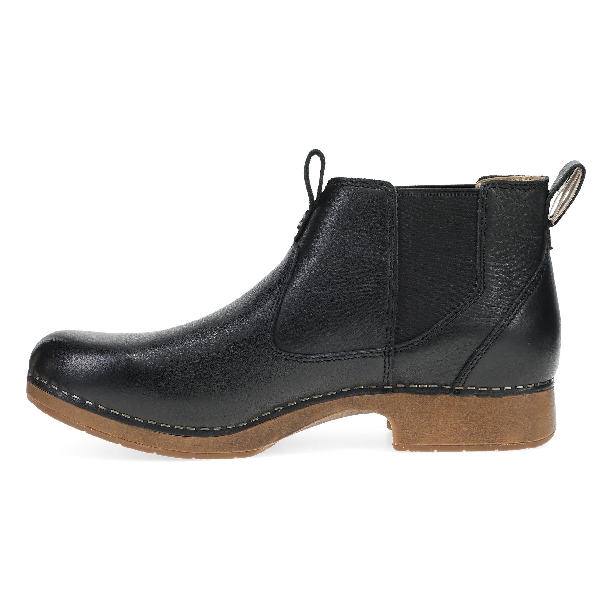 Dansko Michele Black Waxy Milled