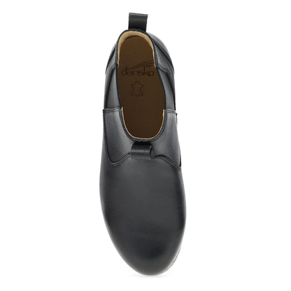 Dansko Michele Black Waxy Milled